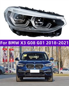 Auto Verlichting Voor BMW X3 G08 G01 20 18-20 21 Auto Accessoire Mistlampen Dagrijverlichting DRL LED Bi Xenon Lamp Koplampen