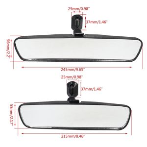 Espejo de automóvil retrovisor interior espejos universales vistas traseras automáticas espejo anti-glara de ángulo ancho para camión de automóvil