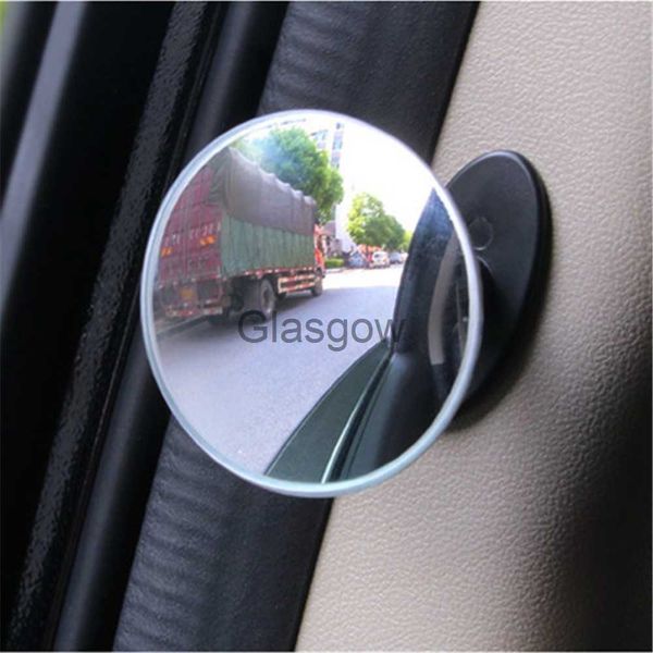 Rétroviseurs de voiture Miroir d'angle mort de voiture Rétroviseur latéral de porte multifonction Rotation à 360 degrés InCar Miroir de sécurité Rétroviseur grand angle x0801