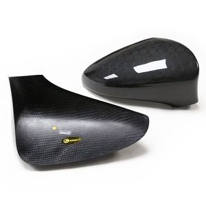 Autospiegels voor Lexus ES/IS/GS/RC/CT200 Droge koolstofvezel achteruitkijkspiegel Cover Upgrade Housing Caps Cover