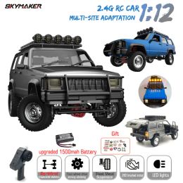 Auto MN78 1:12 Volledige schaal MN Model RTR -versie RC CAR 2.4G 4WD 280 Motor Proportionele Offroad RC Remote Control Car For Boys Gifts