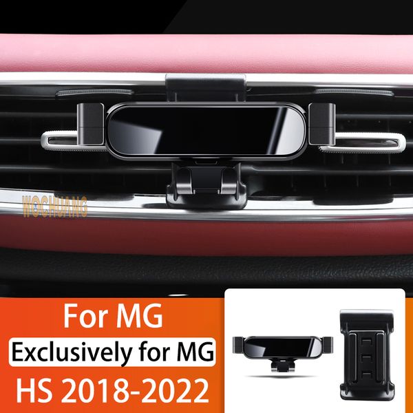 Support de téléphone portable de voiture pour MG HS 2018-2022 GPS rotatif à 360 degrés Support de montage spécial accessoires de Support de Navigation