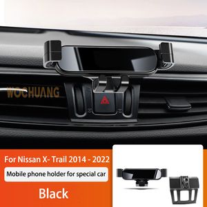 Support de téléphone portable de voiture pour Nissan X Trail T32 2014-2022 accessoires de Support de montage spécial GPS rotatif à 360 degrés