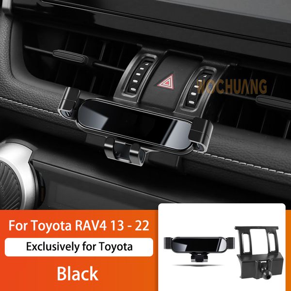 Soporte de teléfono móvil para coche para Toyota Rav4 2013-2022 360 grados giratorio GPS soporte de montaje especial accesorios de soporte de navegación