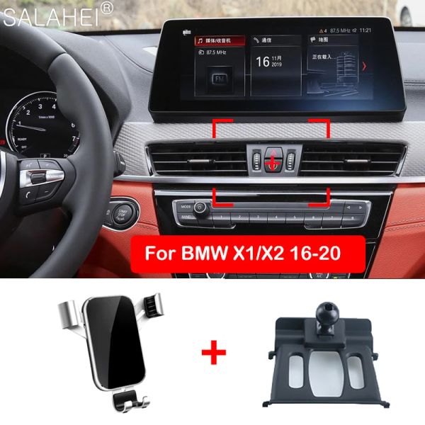 Support de téléphone mobile de voiture pour BMW X1 X2 X3 X4 X5 X6 X7 G01 G02 F48 F39 Smartphone Support Special Mount Prise en charge Accessoories