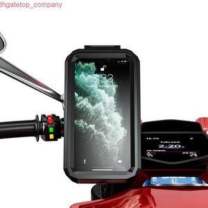 Auto motorfiets fiets telefoonhouder fietsgatchebar mount tas waterdichte kast voor iPhone 12 11 pro max samsung 3 tot 6,8 