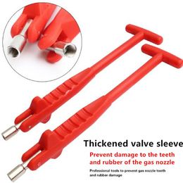 Auto Motorfiets Typen Valve Stem Puller Tube Metal Tire Reparatie Kit Tools Klepstam Core Remover Tool