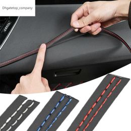 Autolijsten Trim PU Leather Braid Style Decoratieve lijn Strip Car Interior Diy Strips voor Universal Door Dashboard Sticker