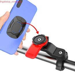 Auto mountainbike non-slip telefoonhouder Demontable smartphone Stand voor MTB Road Bike Motorcycle-stuurfietsaccessoire