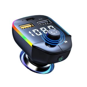 Transmetteur FM chargeur MP3 A9 pour voiture - Lecteur MP3 Bluetooth mains libres sans perte