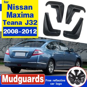 Car Mud Flaps For Nissan Maxima (Australia) Teana J32 2008-2012 Mudflaps Splash Guards Mud Flap Mudguards Fender 2009 2010 2011