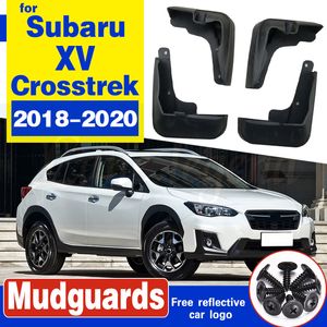 Subaru XV Crosstrek 2018-2020 Custom Fit Mud Flaps - Durable Splash Guards, Black Mudguards for Car Protection