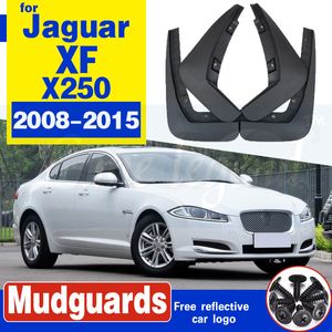 Car Mudflap for Jaguar XF X250 2008~2015 Fender Mud Guard Flap Splash Flaps Mudguards Accessories 2009 2010 2011 2012 2013 2014