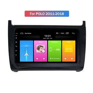 Multimediasysteem Radio Auto Stereo Android 10 Head Unit Auto DVD-speler voor VW POLO 2011-2018 Bluetooth WIFI-ondersteuning DVR CarPlay