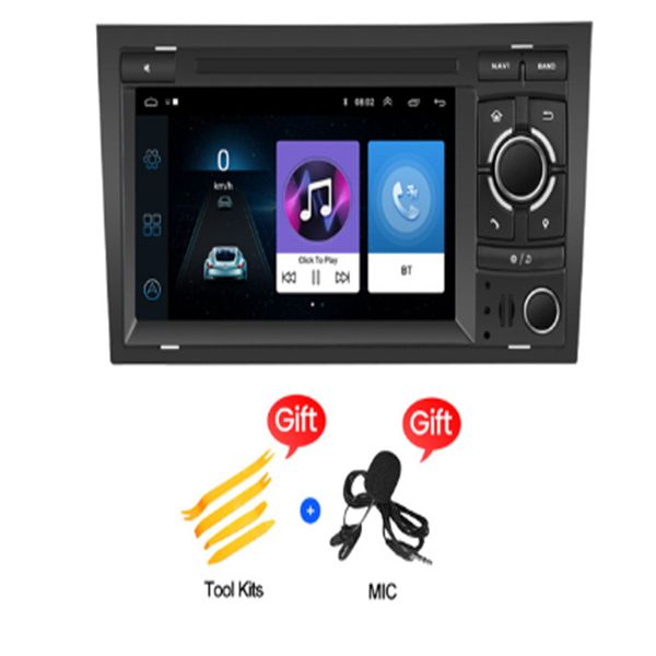 Autoradio multimédia and-roid 11 tout en un pour au-di A4 B6 B7 S4 B7 B6 RS4 SEAT Exeo 2008-2012 unité principale Navigation GPS 2din