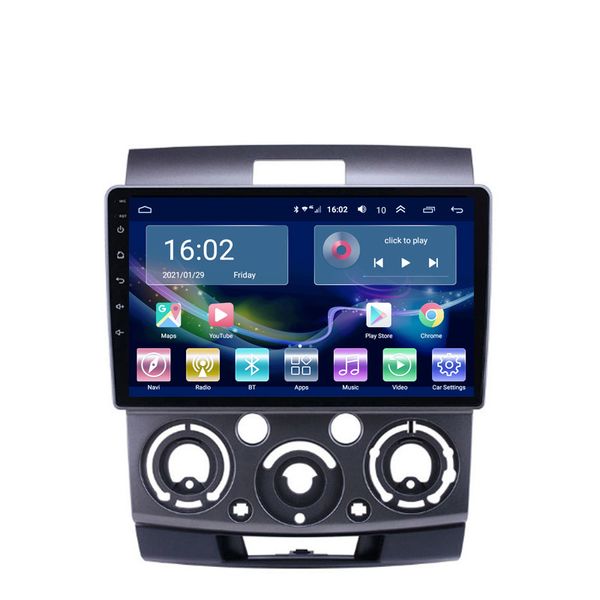 Lecteur vidéo multimédia de voiture Navigation Gps pour MAZDA BT50 2006-2010 DSP Android 2-Din 4G RDS sans DVD