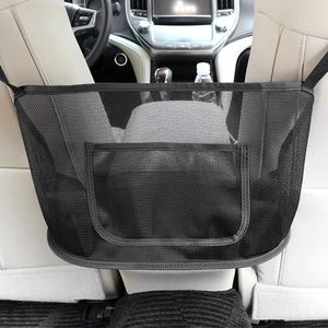 Auto Net Pocket Handtas Houder Portemonnee Zitplaatsen Mesh BackSeat Organizer Bag Storage Netting Pouch