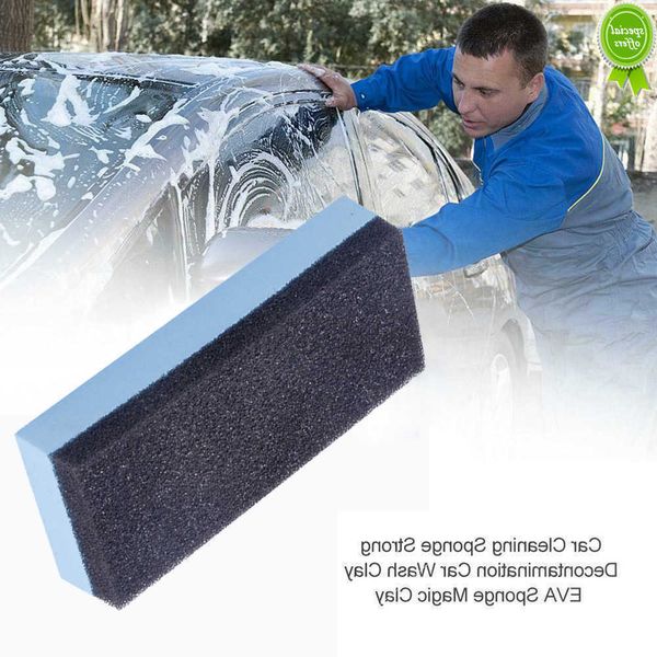 Voiture nouveau 5/10 pièces lavage de voiture entretien éponge gomme voiture Film cristal revêtement fenêtre pare-brise polissage nettoyage épilation éponges chiffons