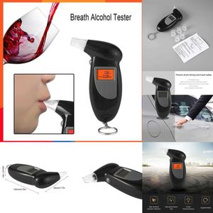 Nuevo equipo avanzado de prueba de fondo para automóvil, tasa de alcohol digital, respiración de alcohol digital y medidor de luz de suelo LCD