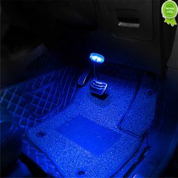 Voiture nouvelle voiture intérieur tactile lumière 6LED Mini toit lire ampoule coffre accoudoir boîte LED maison cuisine placard armoire clignotant sans batterie