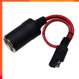 Auto nieuwe vrouwelijke sigarettenaansteker aan SAE met SAE 2 -pin Quick release loskoppelen Connector Plug 14AWG Extension Cable