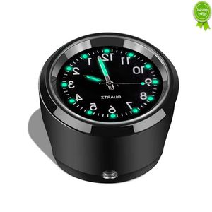 Voiture nouvelle moto vélo horloge Chrome étanche moteur guidon montage Quartz montre en aluminium lumineux horloge MotorAccessori