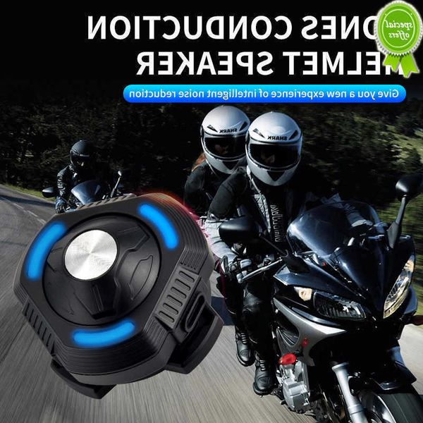Voiture Nouvelle Moto Conduction Osseuse Casque Casques Stéréo Haut-Parleur Casque Sans Fil Bluetooth Conduite Vélo Écouteurs Sport Écouteur