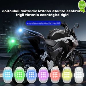 Auto nieuwe motorfiets LED Anti-Collision Warning Light Oplaadbare draadloos met afstandsbedieningstrobe Licht voor drone-autoslaplamp