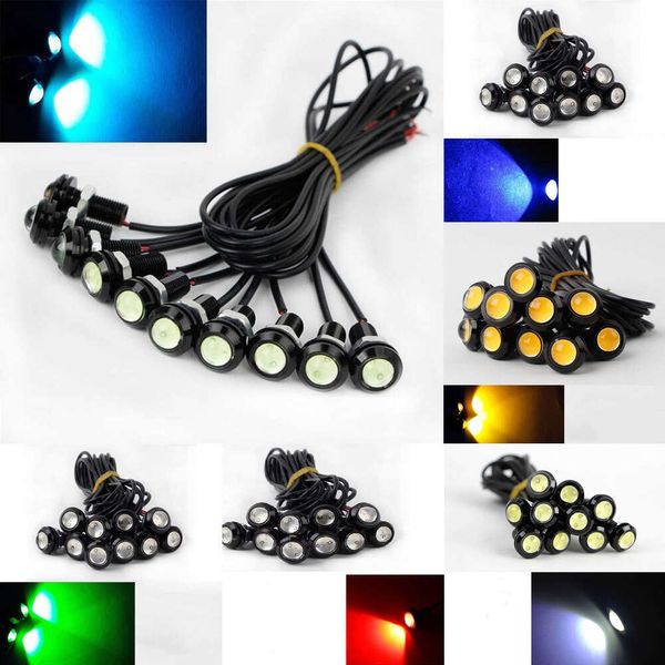 Voiture nouveau 10 pièces/12 volts série 23mm LED Eagle DRL haute puissance feux de roulement quotidiens