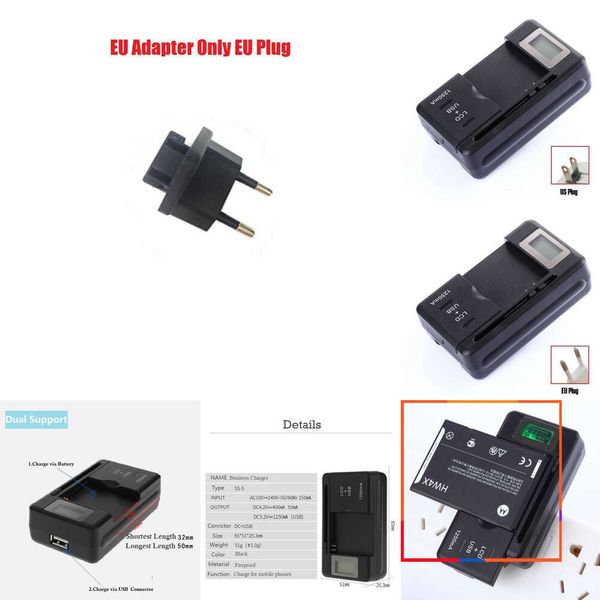 Cargador de móvil para coche, Panel de Control integrado en LCD, TV, puerto USB, indicador de pantalla para carga de teléfono móvil, novedad de 2021