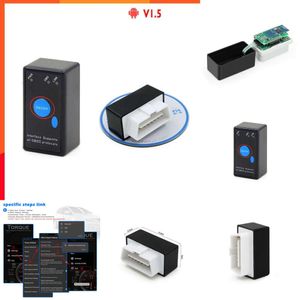 Auto Nieuwe Nieuwe 2021 Nieuwe ELM327 V1.5 Obd2 Chip En Bluetooth Reader J1850 Aan/Uit 12V Obdii scanner Conversatie Tool Vergelijkbaarheid