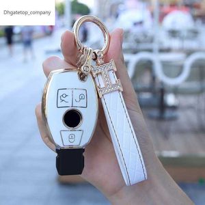 Auto Nieuwe Nieuwe Stijl Key Case Cover Voor Mercedes Benz w211 w204 EEN B R G Klasse GLK GLA GLC GLR W210 W176 W202 W463 Shell Accessoires