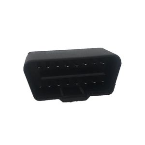 Auto OBD2 Diagnostische Poort 16Pin/pin Mannelijke Connector Obd Plug 190 Graden Gebogen Pin Vernikkeld