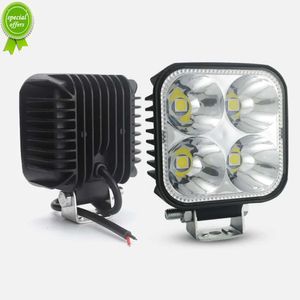 Autoolie-brandstoffilter3 inch led-werklampbalk 12V 24V voor automistlamp 4x4 off-road motorfietstractoren Rijverlichting Wit vierkant spotlight