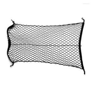 Auto -organisator 100x70 cm Universal Trunk Bagage Storage Cargo Nylon Elastic Mesh Net met 4 haken