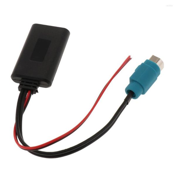 Organizador de coche 12V Módulo Bluetooth Adaptador de cable auxiliar para audio de radio estéreo alpino