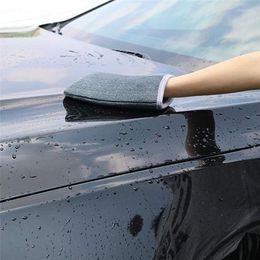 Organisateur automobile 2022 outils de nettoyage Nano Goute Gants de lavage Strong d￩contamination Retrait des boues ACCESSOIRES AUTO AUTO