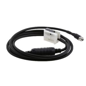 Autoorganisator 3,5 mm vrouwelijke aux Auxiliary audio -invoeradapterkabel voor E60 E63 E64 E65 3 5 6 Serie