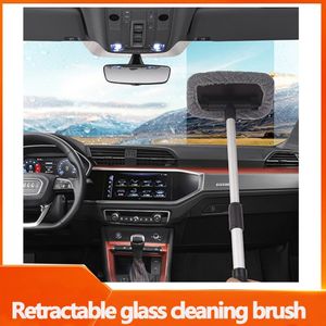 Car Organizer Auto Windshield Brush Glass Rubbed Clean Wiper Cleaner Window Tool Cleaning Accessories