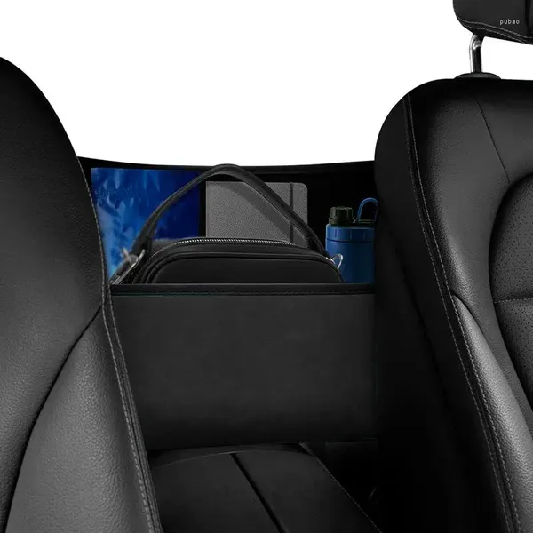 Organizador de coche, bolsa de almacenamiento para asientos traseros, organizadores de asiento trasero con gran capacidad, soporte multifuncional para bolso, teléfono actualizado