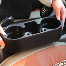 Organisateur de voiture noir ABS montage bouteille de boisson Auto véhicule support de verre support de stockage haute qualité 2022 goutte