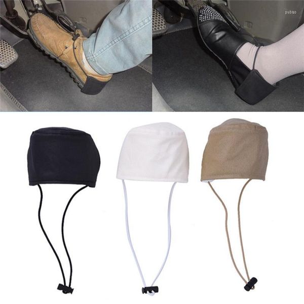 Organisateur de voiture conduite anti-usure chaussure talon couverture doublure en peluche résistant à l'usure tapis de protection longue durée pour hommes femmes fournitures