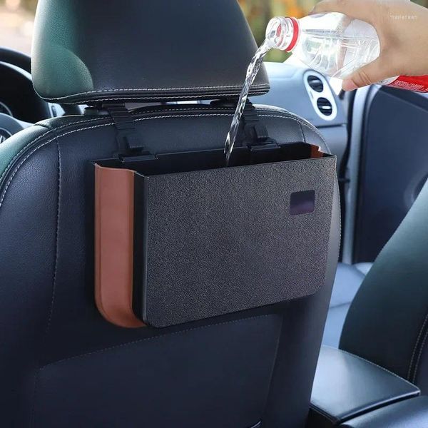 Organizador de automóviles Caja de almacenamiento plegable Caja impermeable Multifunción Suministros para un paraguas para paraguas Auto