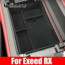 Auto -organisator voor Chery Exeed RX 2024 Styling Center Console Storage Interieur Armrest Box Auto Accessoires