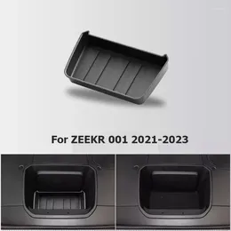 Auto Organizer Voor ZEEKR 001 2024-2024 Opbergdoos Hoogwaardige Kofferbak TPE Pad Mat Styling Modificatie Accessoires