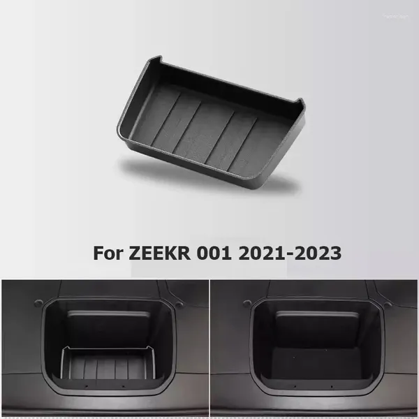 Organisateur de voiture pour ZEEKR 001 2024 – 2024, boîte de rangement, coffre avant de haute qualité, tapis en TPE, accessoires de Modification de style