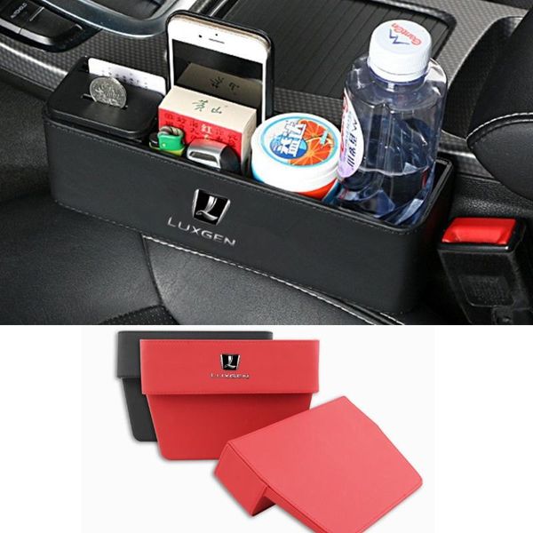 Organizador de coche para asiento delantero, soporte para grietas, estuche de almacenamiento para Luxgen 3 5 U5 U6 U7 Master CEO MPV SUV 7 S5, decoración