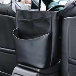 Auto-organizer lederen stoelen opbergvak tussen universele stoelopening tas hangende autonet handtashouder