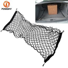 Auto -organisator Probay Automobiles Trunk Net Bag Nylon Cargo Achter Bagage Mesh Storage Auto -accessoires