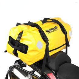 Organisateur de voiture Rhinowalk motos sac polochon 65L sacs de queue moto étanche sacoche tour sac de transport ensemble pour sortant